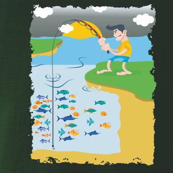 Rybář který má smůlu barevný