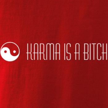 Karma nápis dlouhý