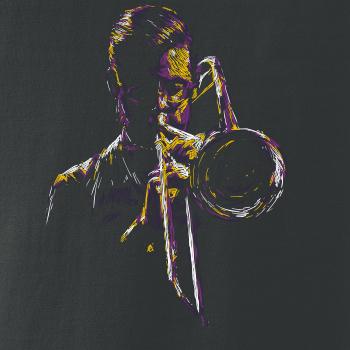 Jazz trombon splash