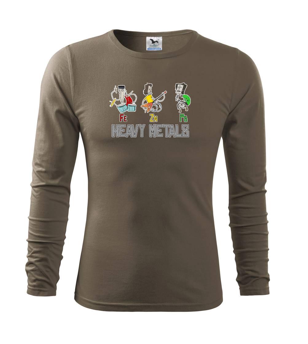 Heavy Metals - Triko s dlouhým rukávem FIT-T long sleeve