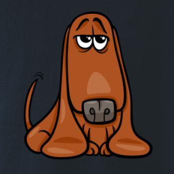 Baset - kreslený hnědý