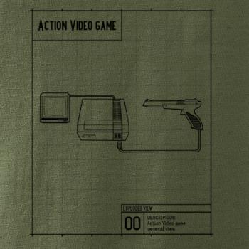 Nákres videohra se zbraní