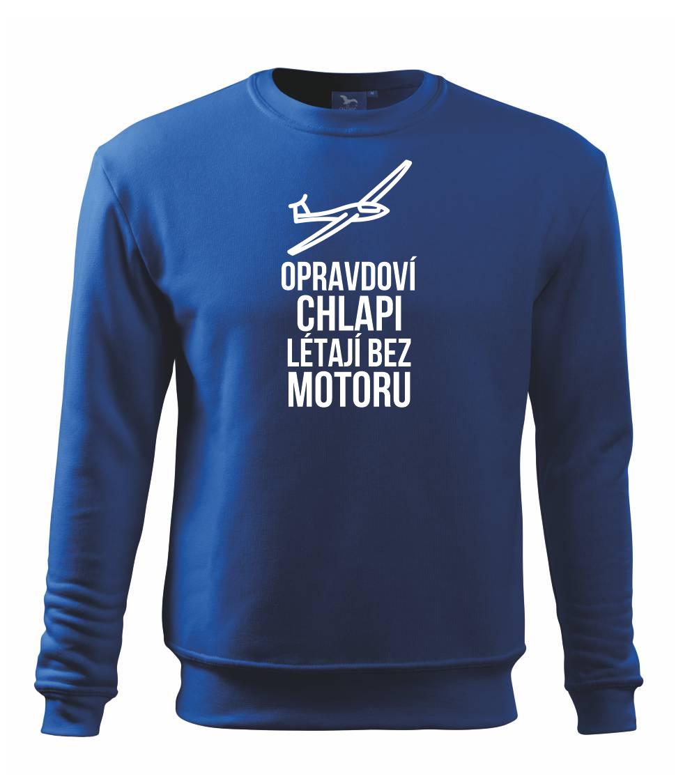 Opravdovi chlapi létají bez motoru - Mikina Essential dětská