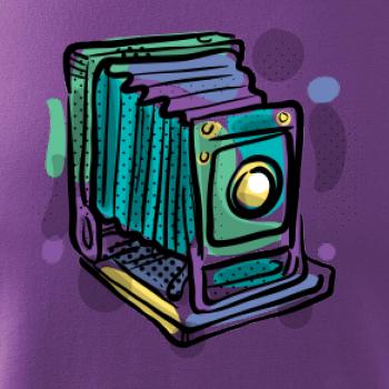 Foťák barevný starý - jedna čočka