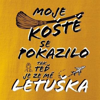 Moje koště se pokazilo - letuška Moje koště se pokazilo - letuška
