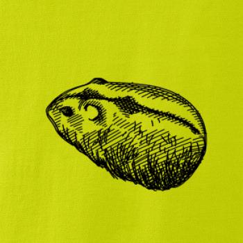 Tužkou kreslený Křeček 