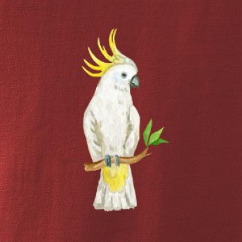 Papoušek Kakadu kreslený