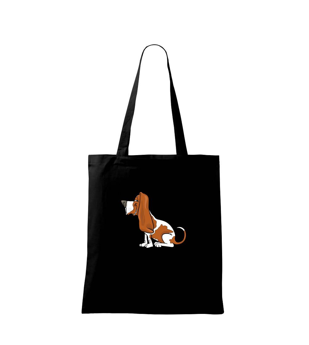 Baset s kulišáckým pohledem