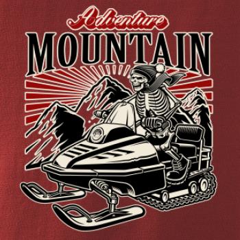 Sněžný skútr kostra