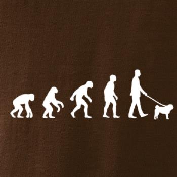 Evoluce pes Mops (muž-žena)