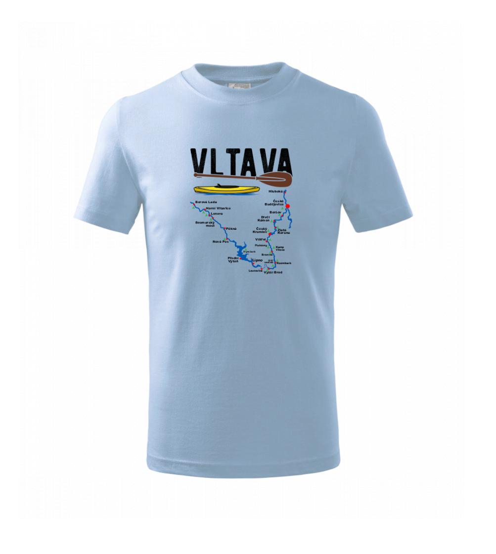 Mapa řeky Vltavy Mapa řeky Vltavy