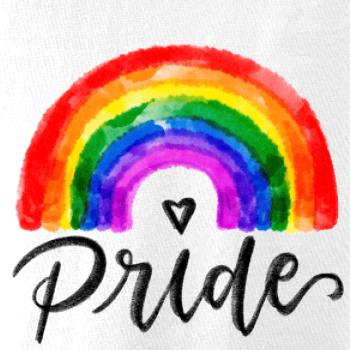 Duha pride kreslená Duha pride kreslená