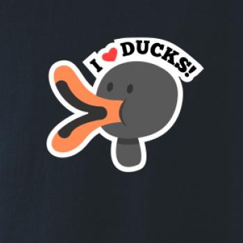 I love ducks - kreslený