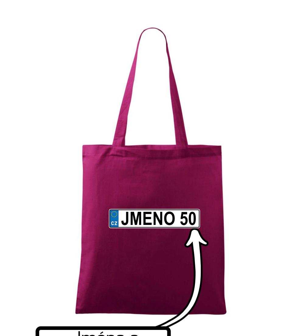 SPZ vlastní jméno - Taška malá