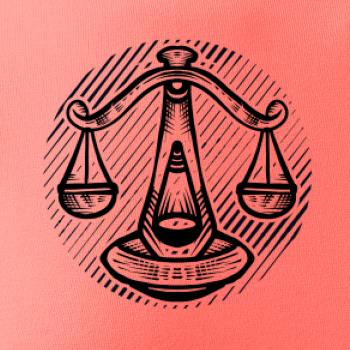 Váhy čárkovaný kruh