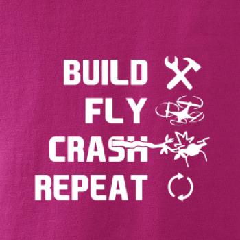 Dron Build fly crash repeat