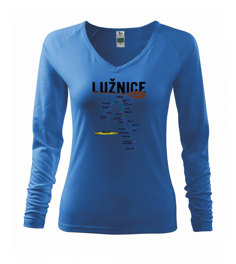 Mapa řeky Lužnice