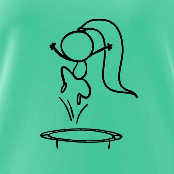 Skákající holčička