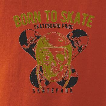 Born to skate skull