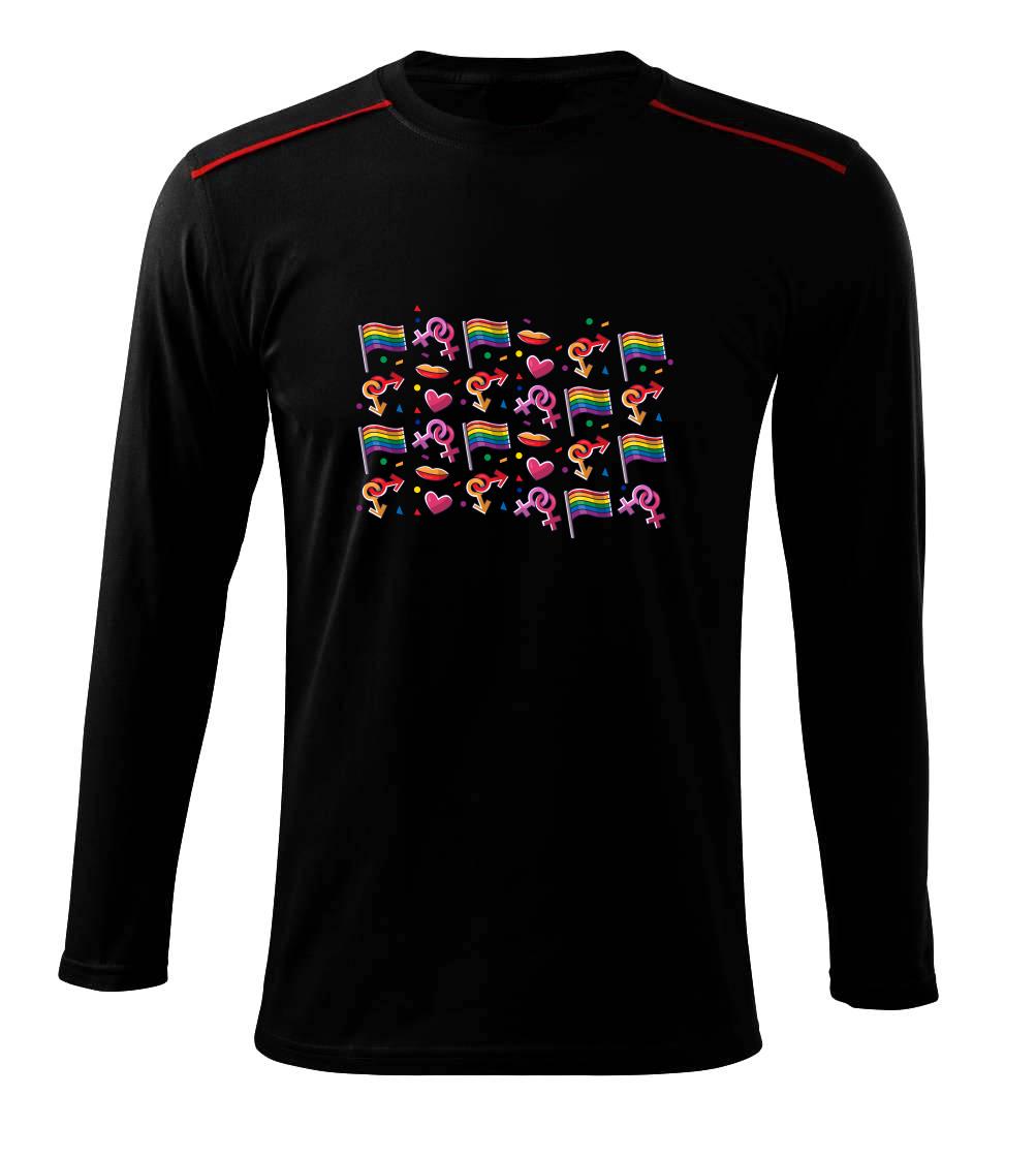 LGBT Vlajky - Triko s dlouhým rukávem Long Sleeve