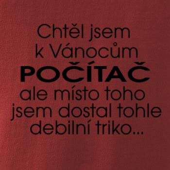 Chtěl jsem k Vánocům počítač