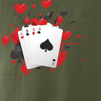 Poker karty splash