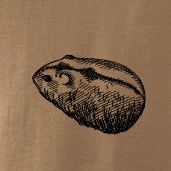 Tužkou kreslený Křeček 