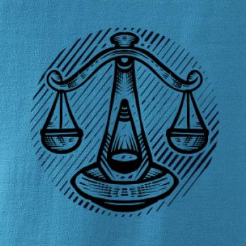 Váhy čárkovaný kruh