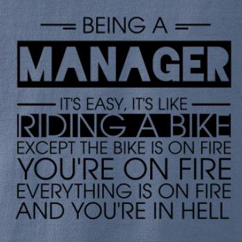 Being a manager - bike