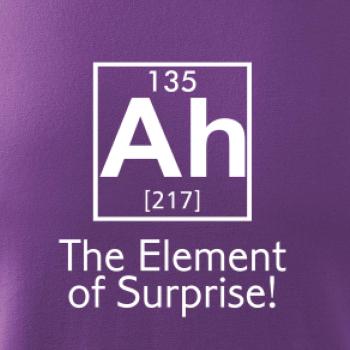 Ah element of surprise