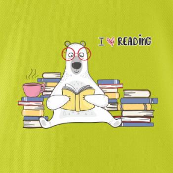 I love reading medvěd