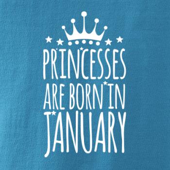 Princesses are born in January