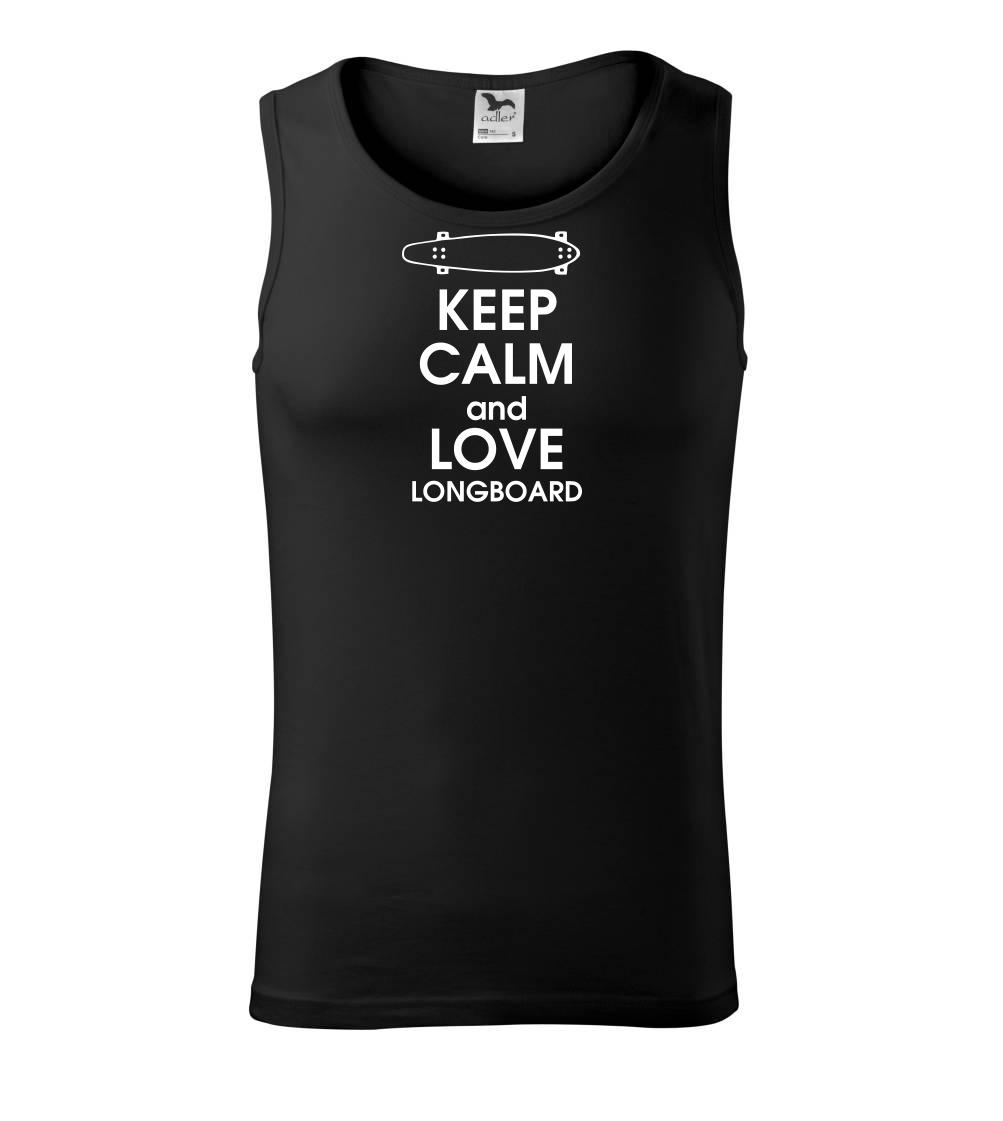 Keep calm and longboard - Tílko pánské Core