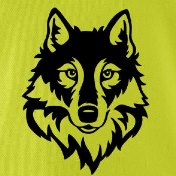 Hlava vlka černobílá (Hana-creative)