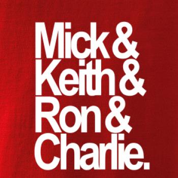 Mick Keith Ron Charlie