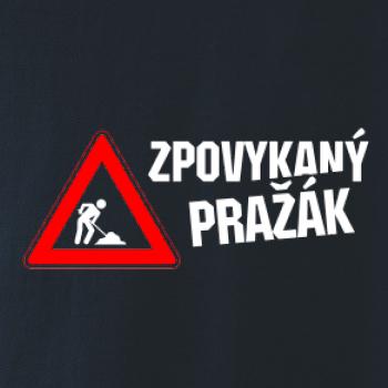 Zpovykaný Pražák - práce na silnici