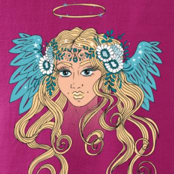 Anděl malovaný - žena (Pecka design)