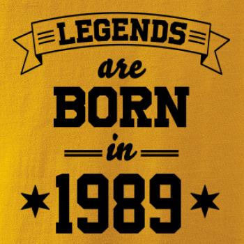 Legends are born in 1989