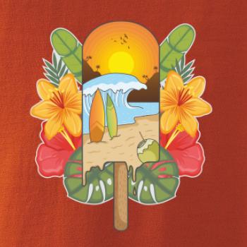 Léto, nanuk, moře, pláž