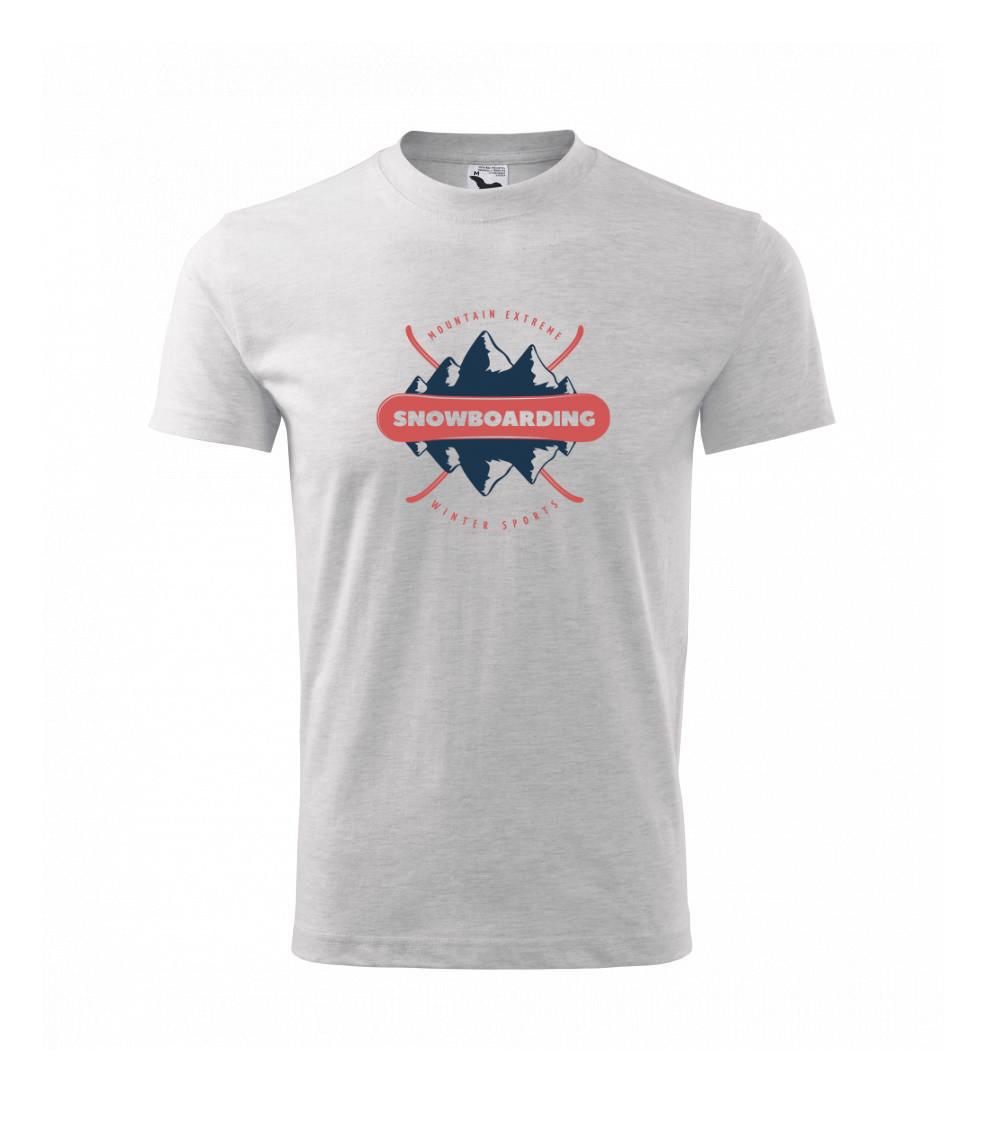 Snowboarding hory extreme