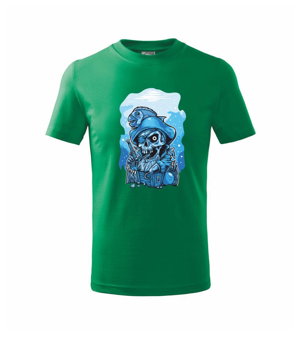 Lebka potápěč poklad