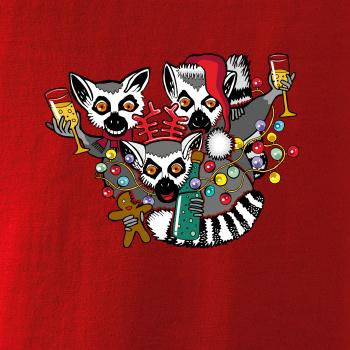 Vánoční Lemurové (Pecka design)