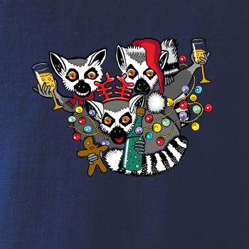 Vánoční Lemurové (Pecka design)