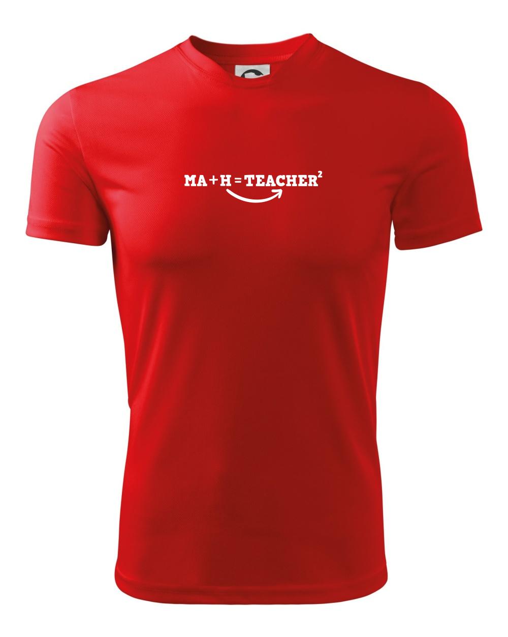 Ma h teacher - Dětské triko Fantasy sportovní (dresovina)
