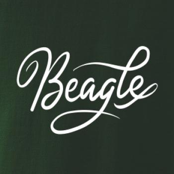 Beagle - nápis okrasný