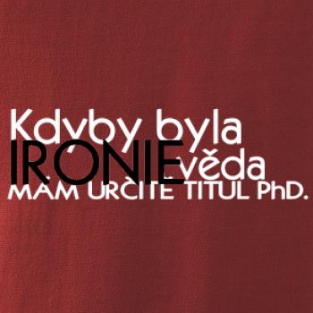 Ironie věda