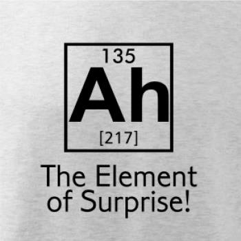 Ah element of surprise