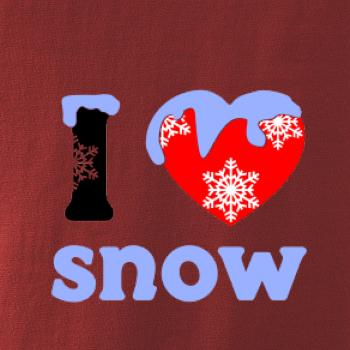 I love snow