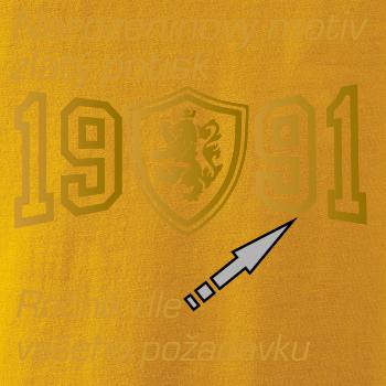 Narozeninový motiv - znak - zlatý potisk