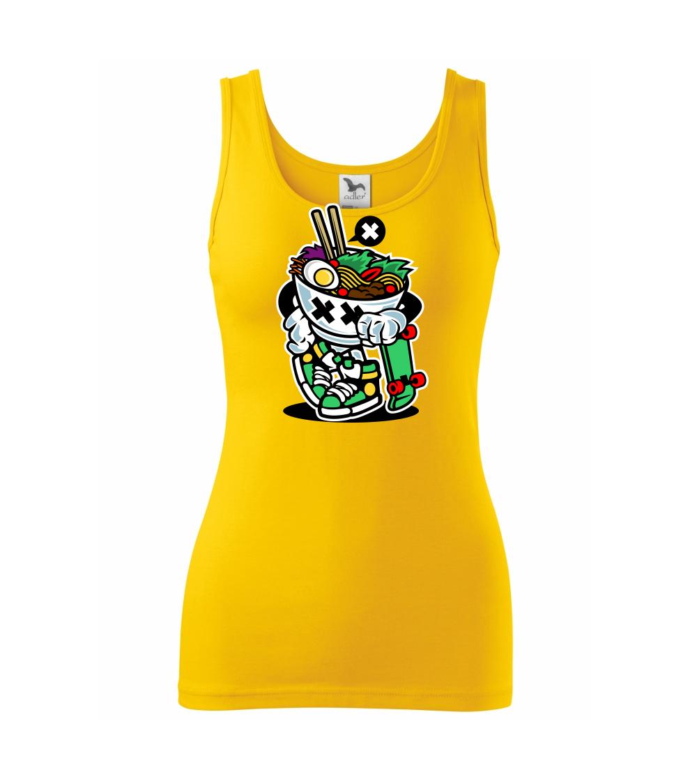 Saláťák na skejtu